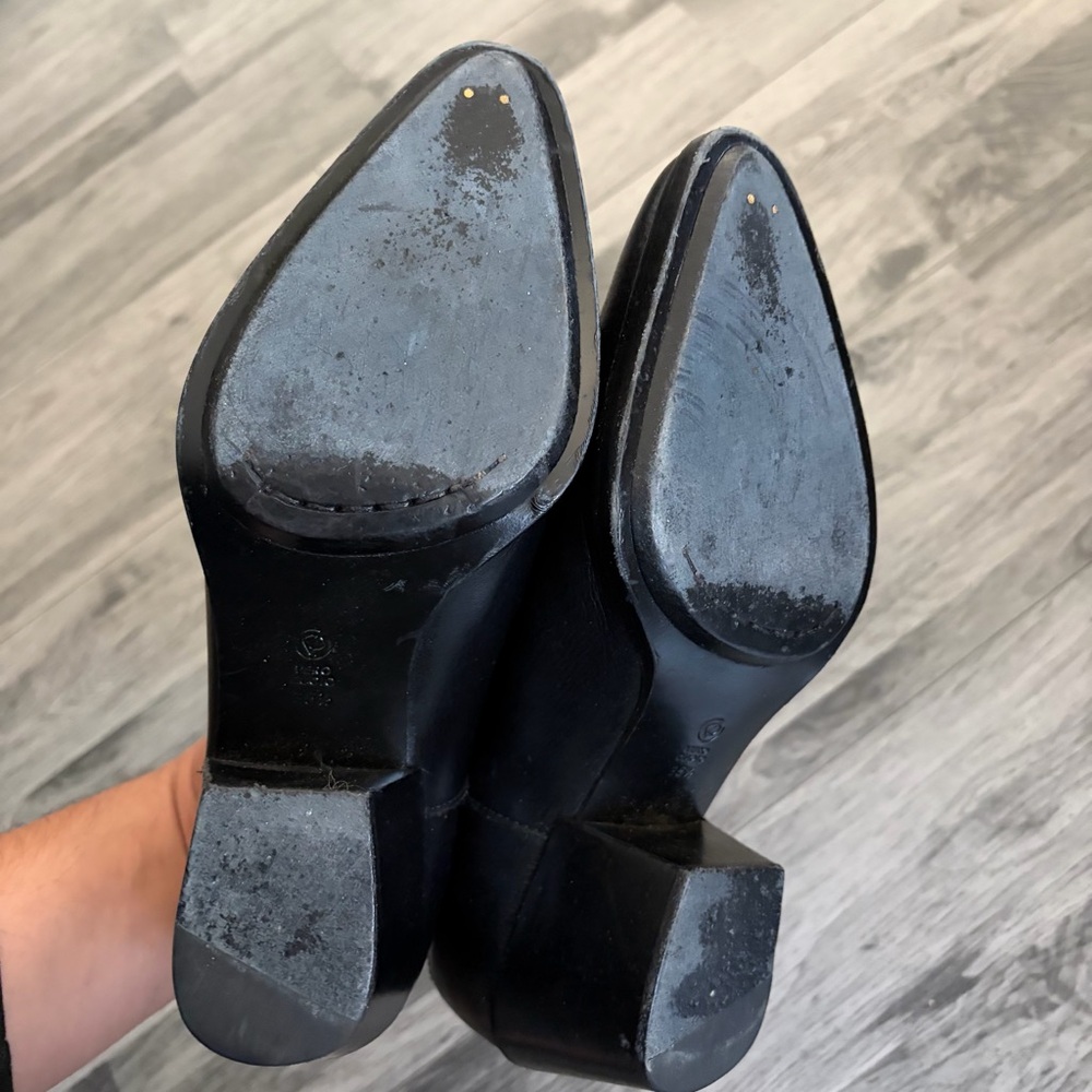 3.1 Phillip Lim Black Leather Ankle Boots - Picture 7 of 9
